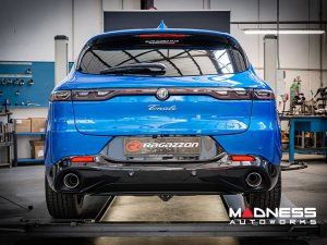 Alfa Romeo Tonale Performance Exhaust - 1.5L - Ragazzon - Evo Line - Axle Back - Carbon Fiber Tips - 100mm